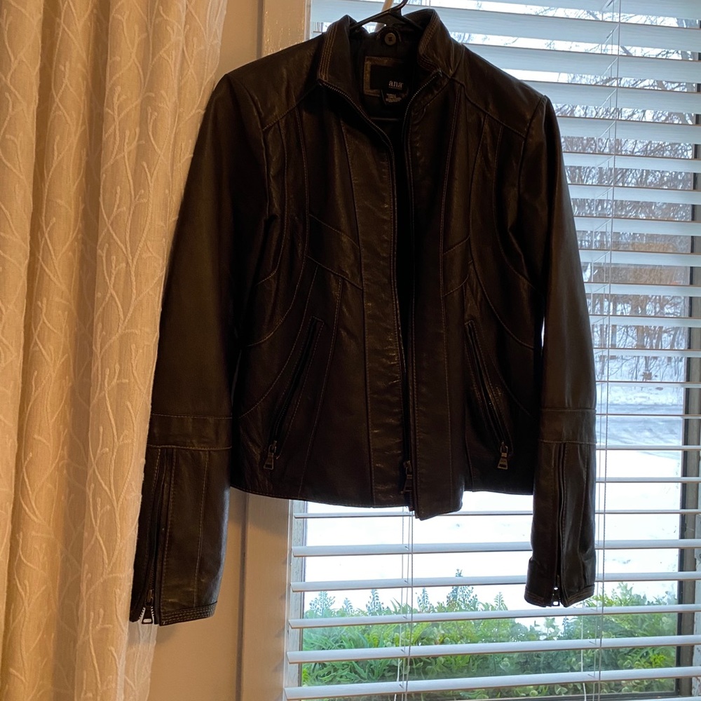 Leather jacket